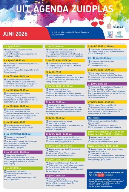 Uit Agenda Zuidplas juni 2026